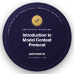 Anthropic Zertifikat: Model Context Protocol